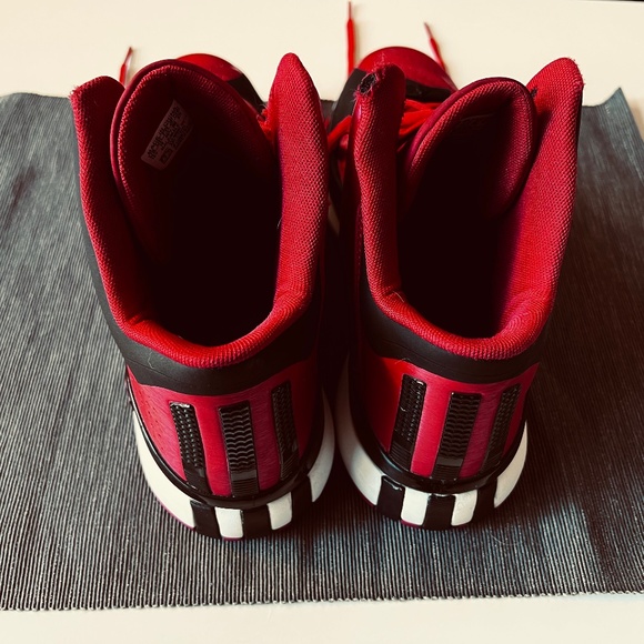 Adidas D Rose 773 III Scarlet/Core Black sz 10.5 - Picture 8 of 13